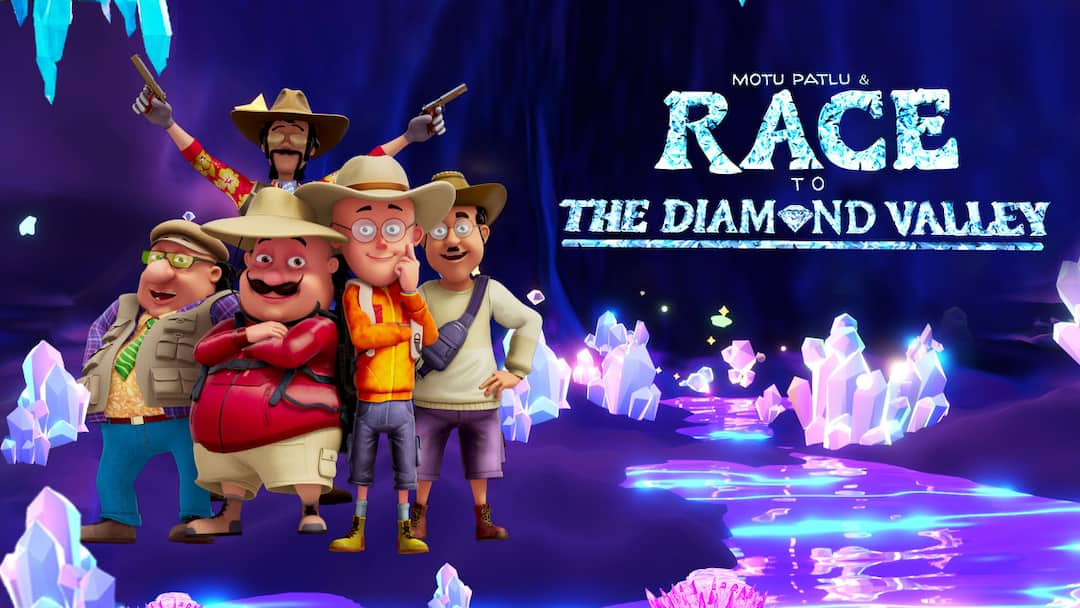 Motu Patlu And The Race To The Diamond Valley (2024) Tamil Anime Movie HD 720p Watch Online